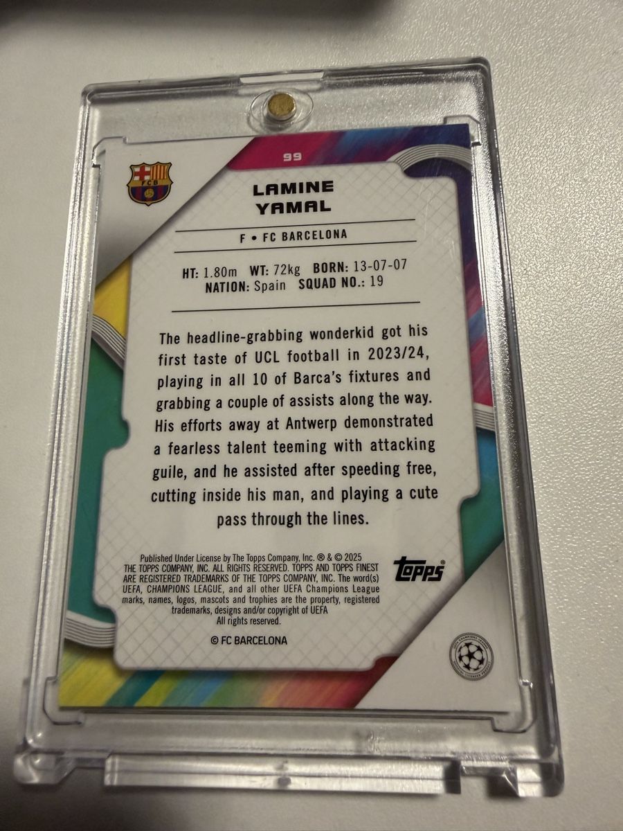 Topps Sammelbilder & Trading cards: Lamine Yamal topps – Gebraucht aus S. Antonino von Mc2495 1
