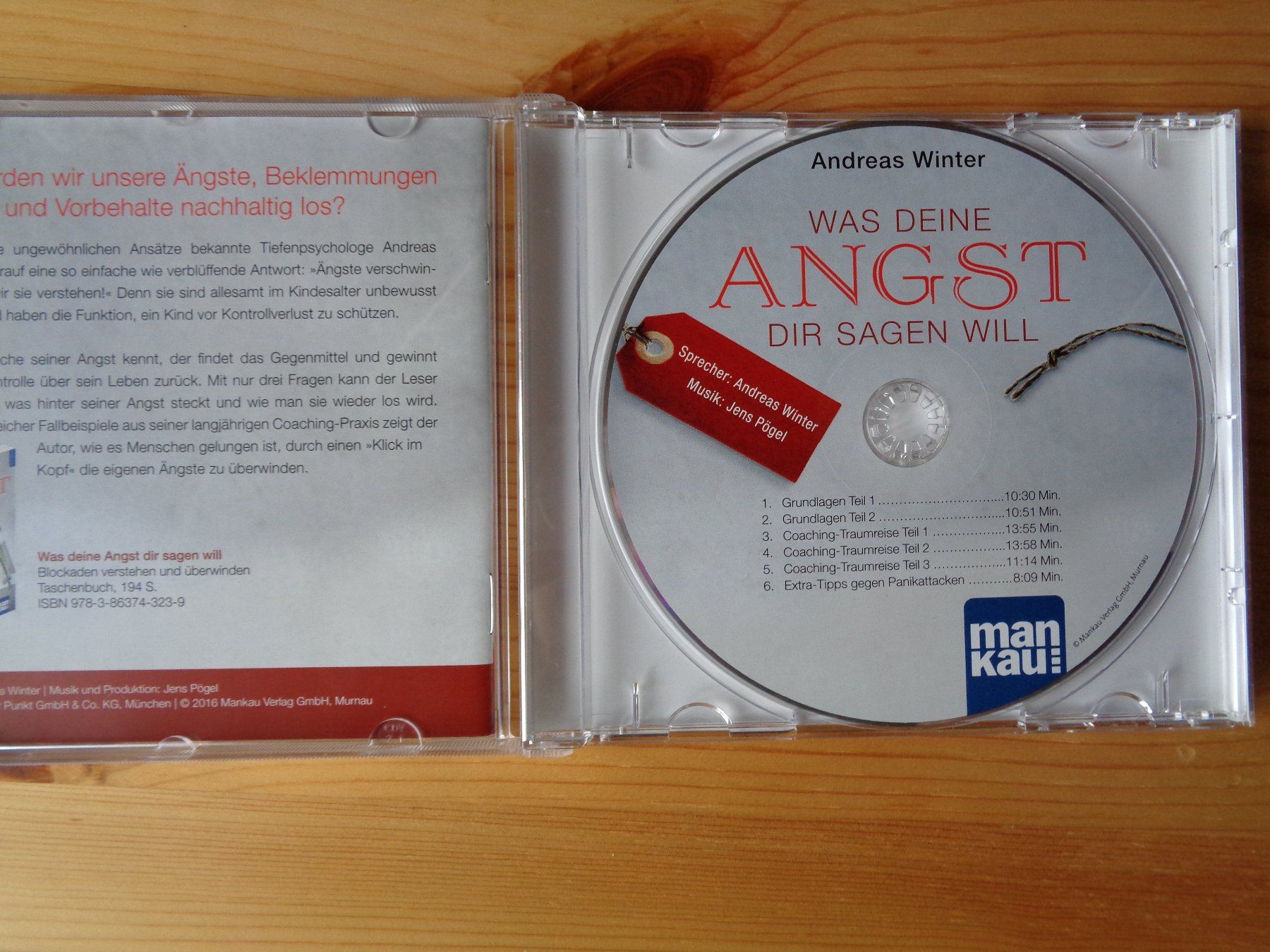 Audiolibri: Was deine Angst dir sagen will. Andreas Winter. CD – Usato da Wiesendangen venduto da Gullfoss 2