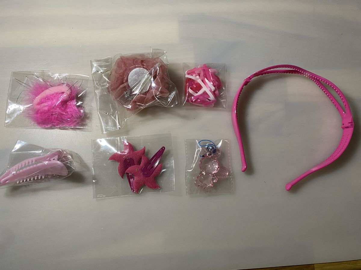 Accessori per capelli: Haarschmuck Set in pink – Nuovo (secondo la descrizione) da Gretzenbach venduto da LSXS 3