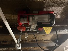 VEVOR Elektroseilwinde 440/880kg neu