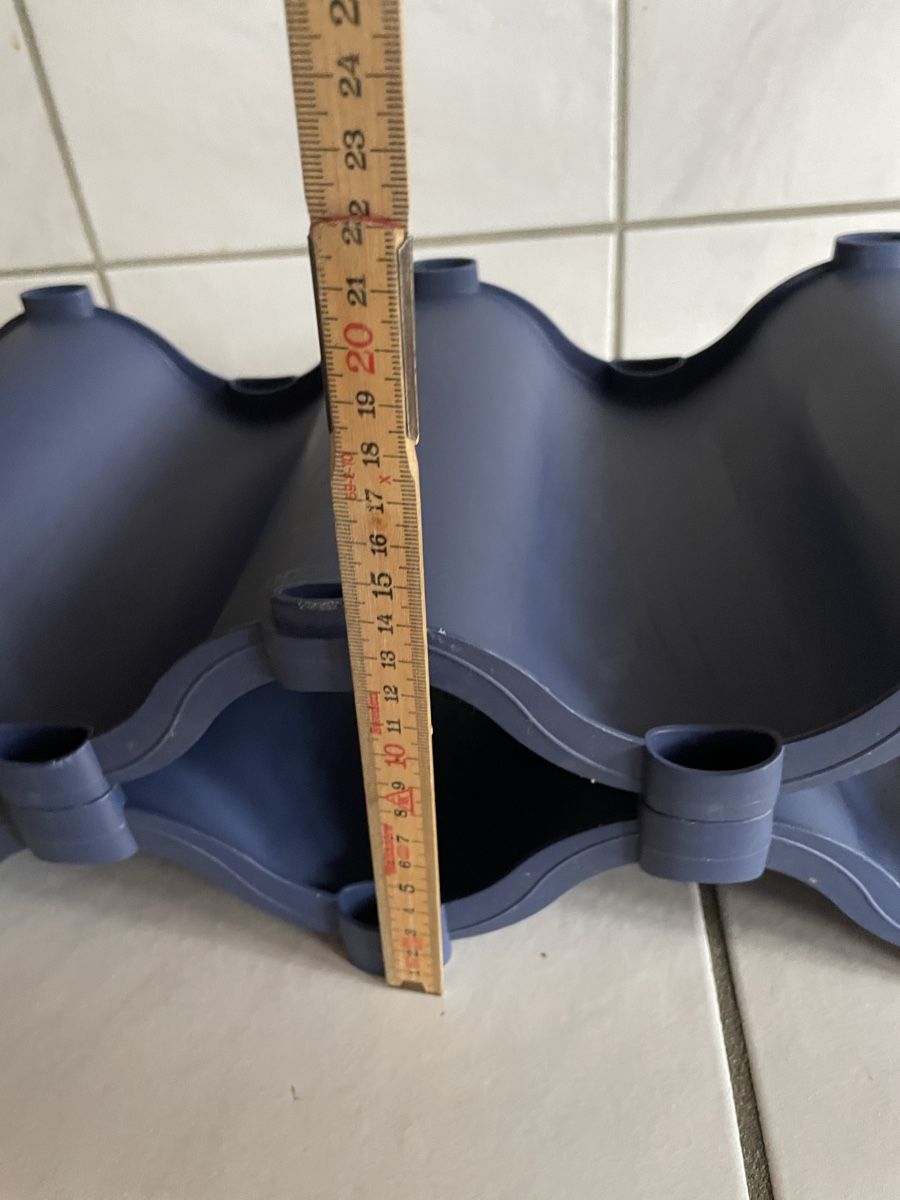 Portabottiglie: Weinständer Tupperware – Usato da Kaiseraugst venduto da KlausSina 3