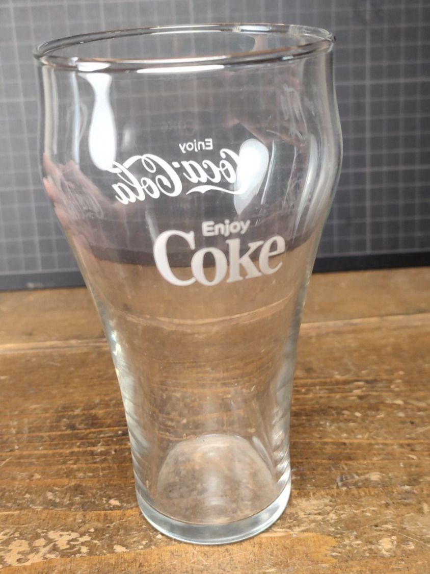 Bicchieri: Wunderschönes altes COCA-COLA Glas nr 2 – Usato da Gelterkinden venduto da MYSTOREFORYOU4460