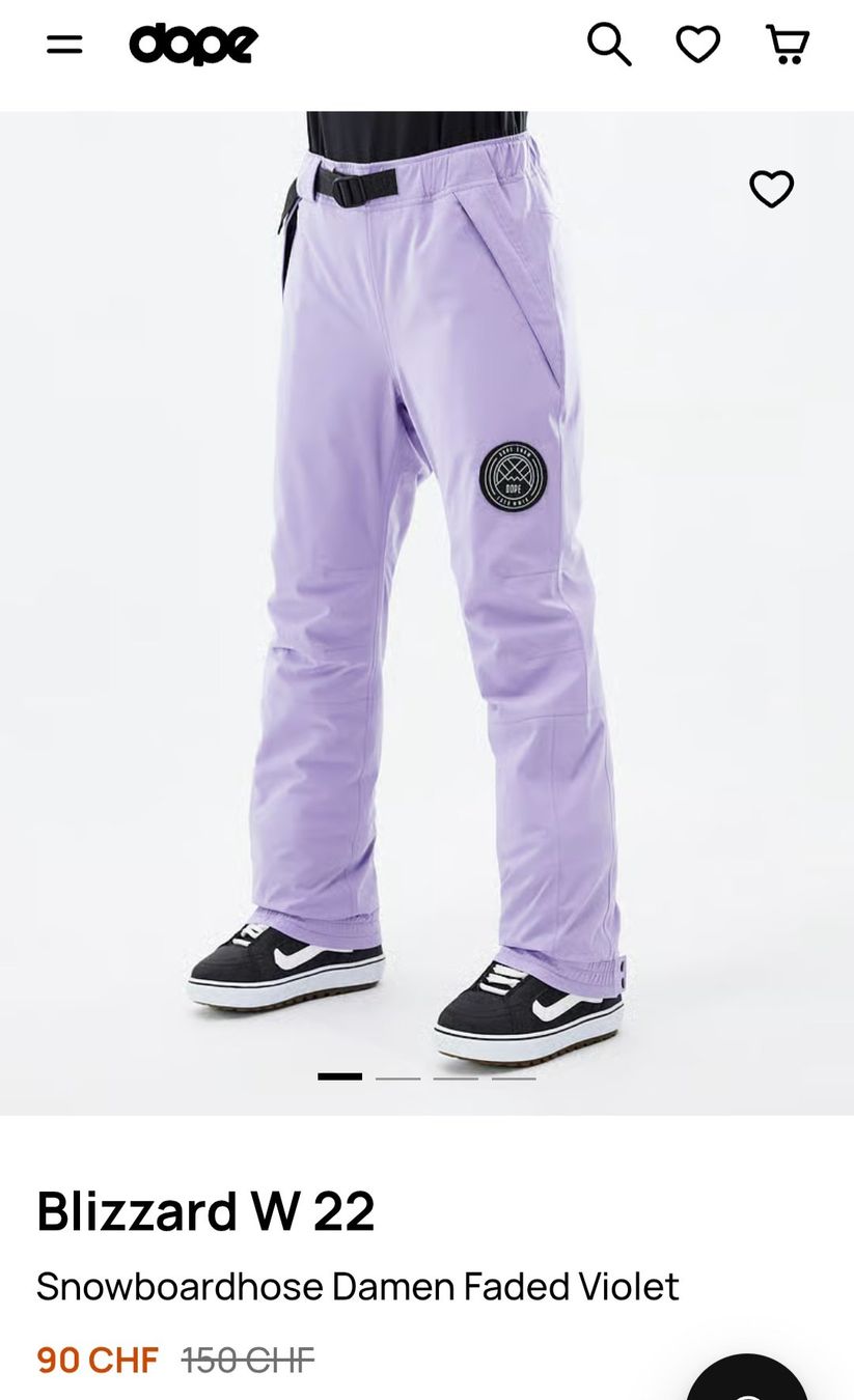 Dope Pantalons: Snowboard Hose - DOPE Snow – D'occasion à Niederneunforn par wip_dmq9 6