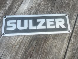 Targa cartello Sulzer AG zürich