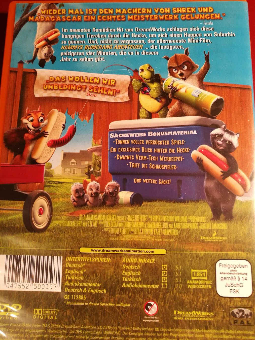 Alle DVDs: Ab durch die Hecke von DreamWorks – Neu (gemäss Beschreibung) aus Horn von sonjamenzi 1