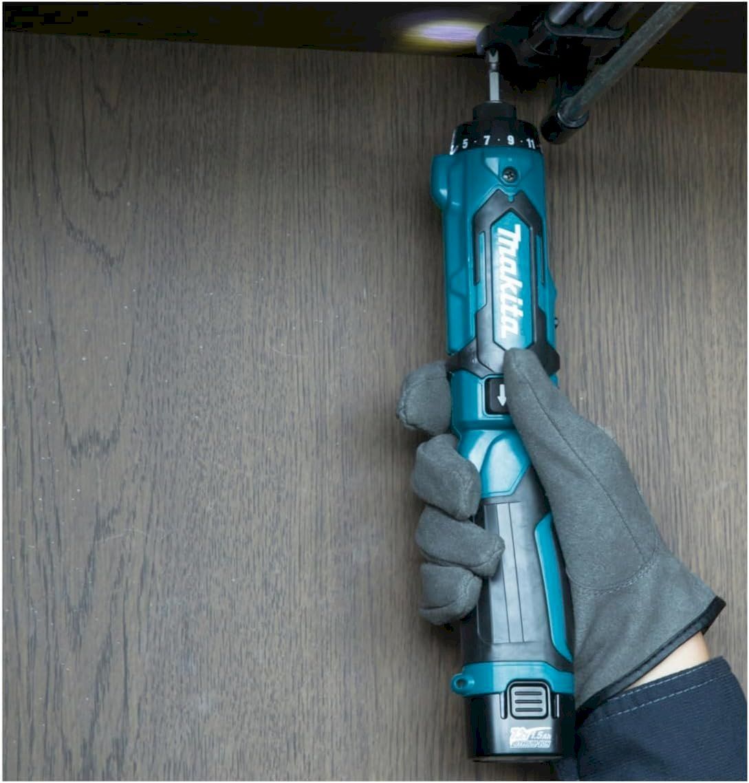 Makita Tutti gli attrezzi: Makita DF012DSE Akku-Knickschrauber – Nuovo e nell'imballaggio originale da Bottighofen venduto da zaap 4