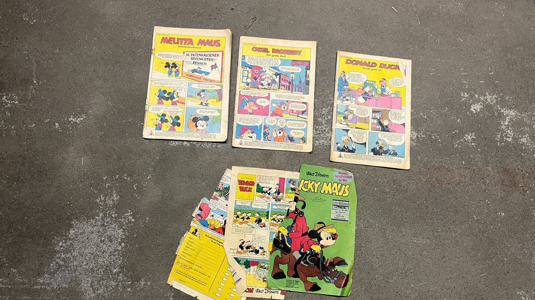 Comics: Micky Maus Hefte 1965, 40 Stück – Gebraucht aus Bern von daskannweg 4