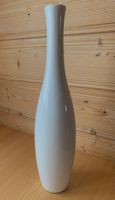 Weisse Vase 36 cm hoch - Deko Vase Blumenvase