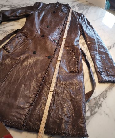 Toller Leder Mantel, Neupreis Fr. 1800