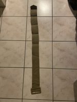 Ceinture kaki, boucle carrée, vintage
