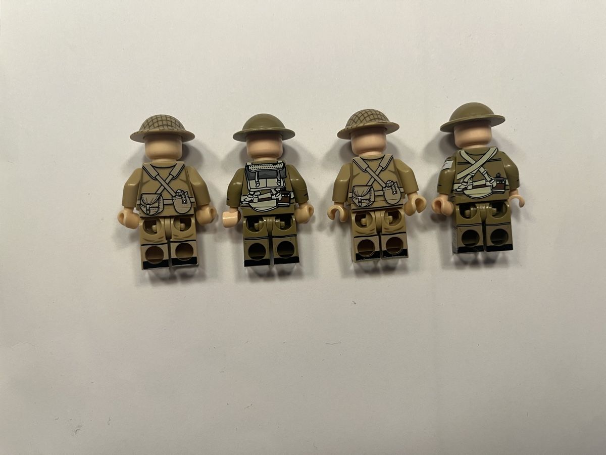 Lego Statuette: Lego Custom ww2 Britischer Soldatentrupp – Nuovo (secondo la descrizione) da St. Margarethen TG venduto da nic_n9n5 2