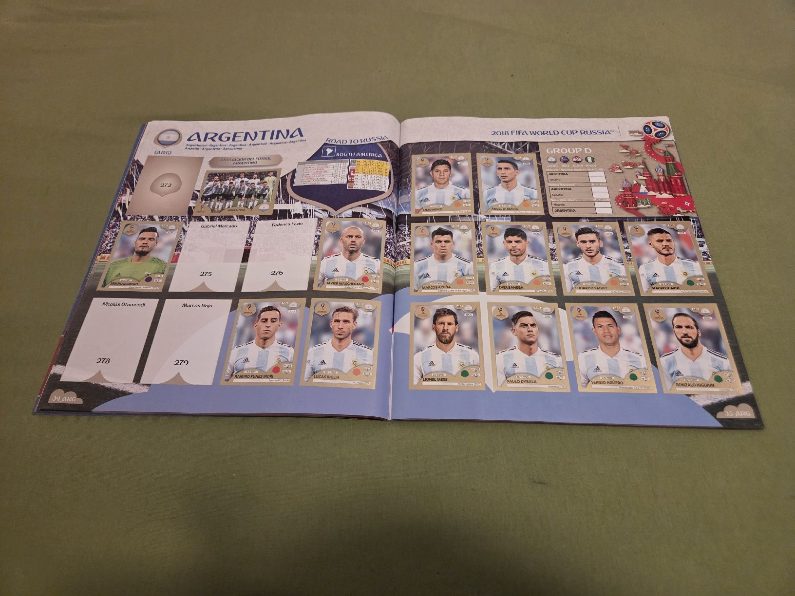 Panini Album: Panini Album WM 2018 – Usato da Embrach venduto da MamaSantos 4