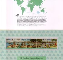 AUSTRALIA 200 JAHRE KOLONISATION FOLDER **POSTFRISCH** -BR67