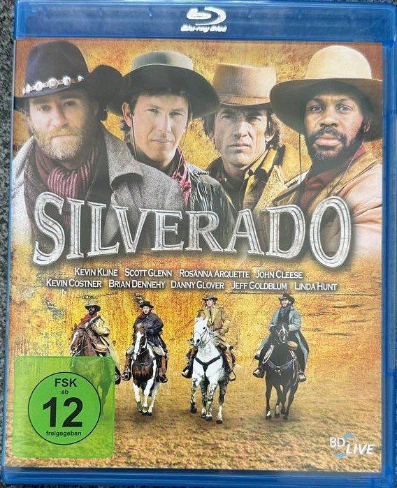 Tutti i DVDs: Silverado Blu-Ray, Western Klassiker mit Kevin Costner – Usato da Beringen venduto da Mantafisch1