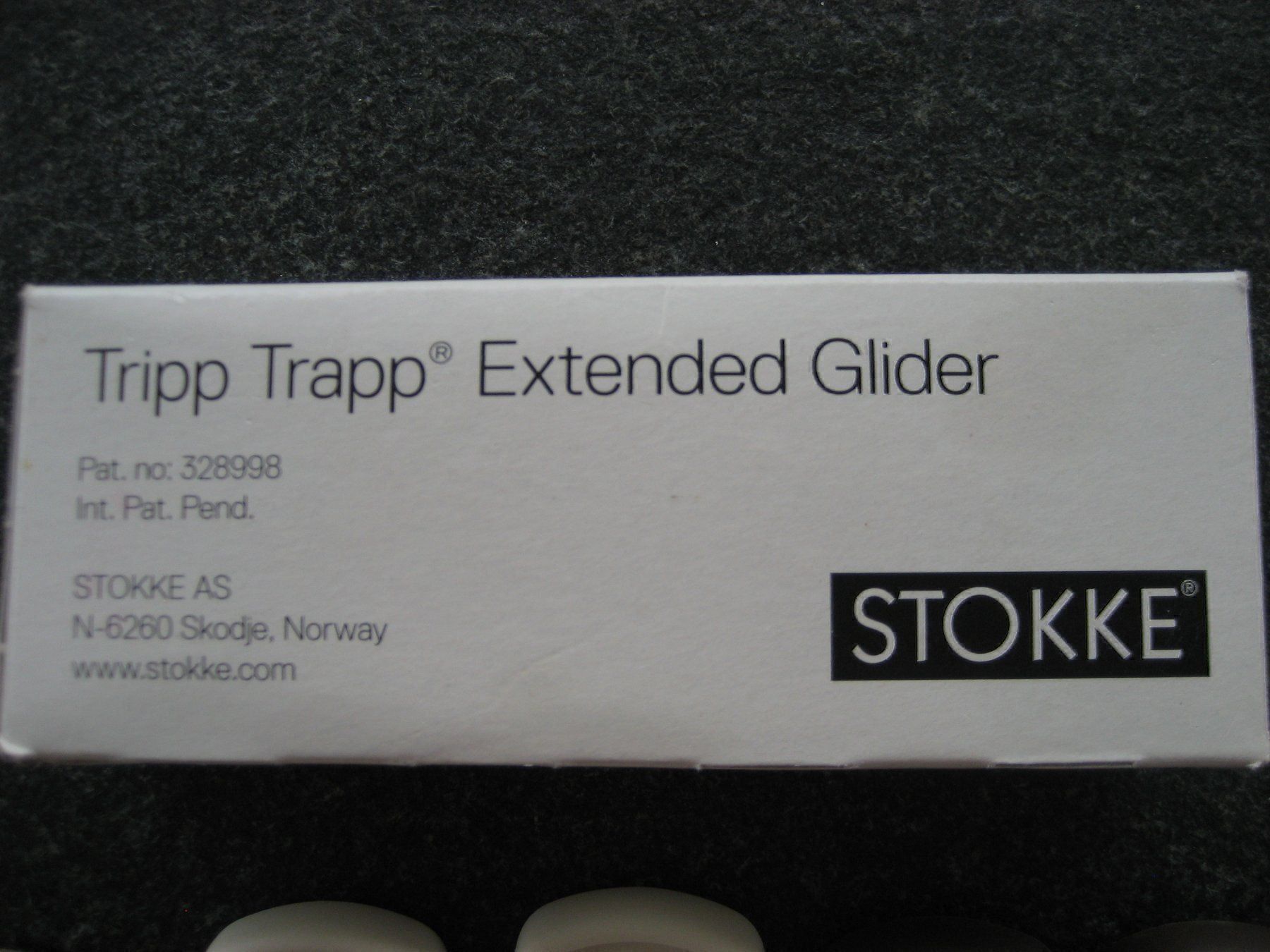 Stokke Seggioloni: Tripp Trapp Trip Trap Bodengleiter Schrauben Extended Glider – Usato da Giswil venduto da tilema 3