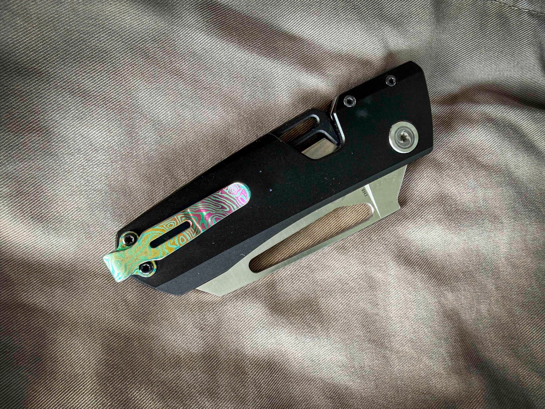Coltelli tascabile: The Black Phoenix – Custom EDC Taschenmesser – Usato da Reinach AG venduto da Rousseau_J 4