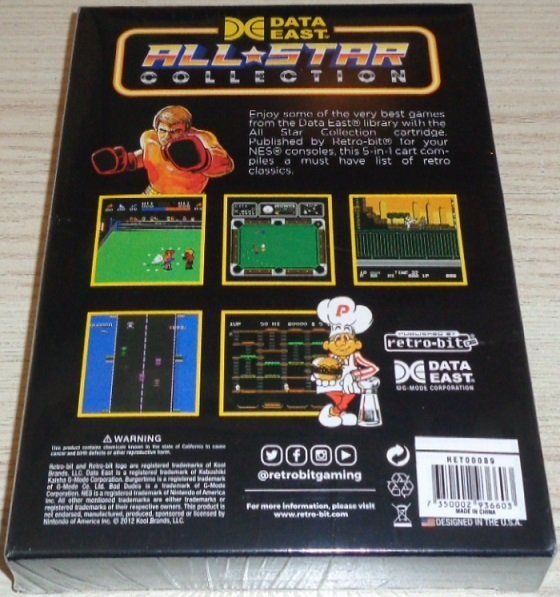 Spiele: Data East All-Star Collection (NES) – Neu und originalverpackt aus Thun von Gameparadise 1
