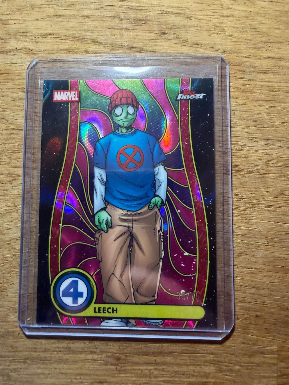 Topps Cartes à collectionner: Topps Marvel Finest Fantastic Four /75 Blacklight Leech – Neuf (Voir description) à Goldach par pipinio