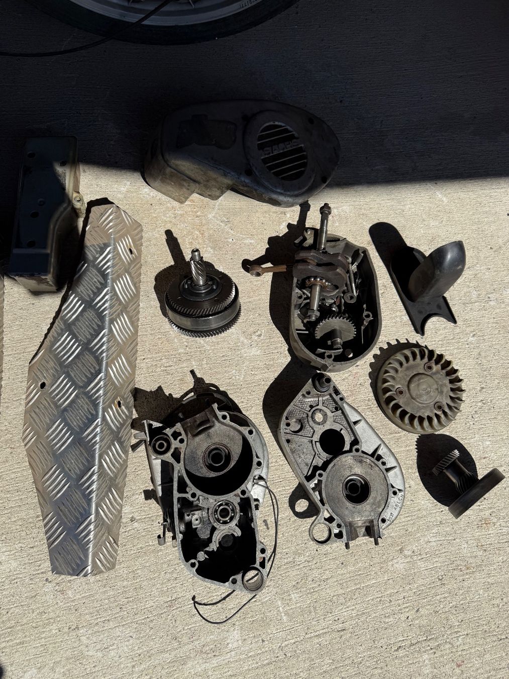 Sachs Ciclomotori: Sachs 503 Alpa CR2000 Töffli – Difettoso da Fahrni b. Thun venduto da Salzberger-FZH 2