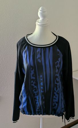 Marc Cain Sommer Shirt Gr. N2. Seide/Polyester