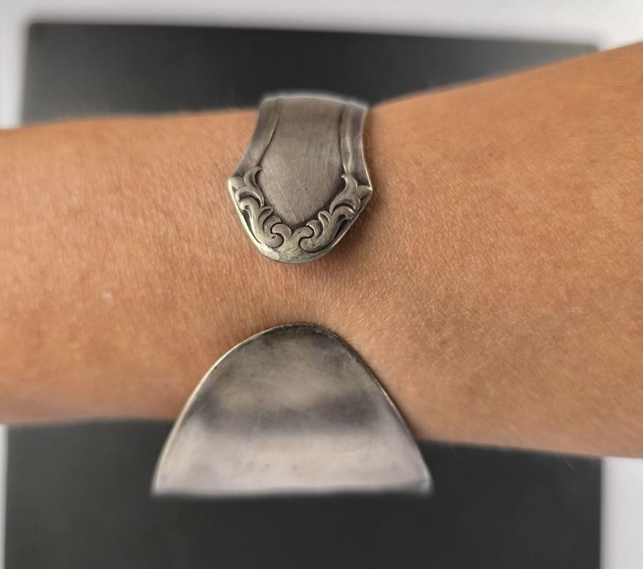 Bracciali & Braccialetti: Armreif - Silberner Löffel – Usato da Rüti ZH venduto da Restwert_Rueti_ZH 2