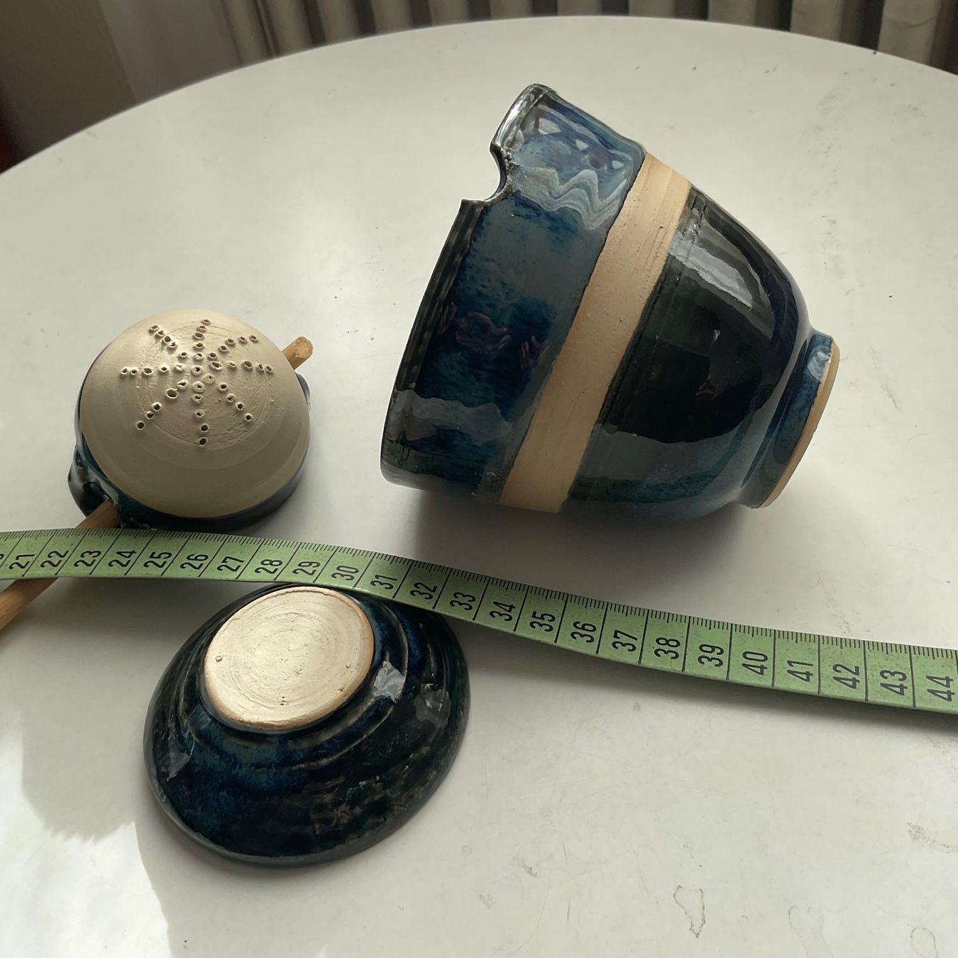 Ciotole: Teeschale Steingut Handgetöpfert VERSAND 10.- – Usato da Aarau venduto da Ikebana03 3