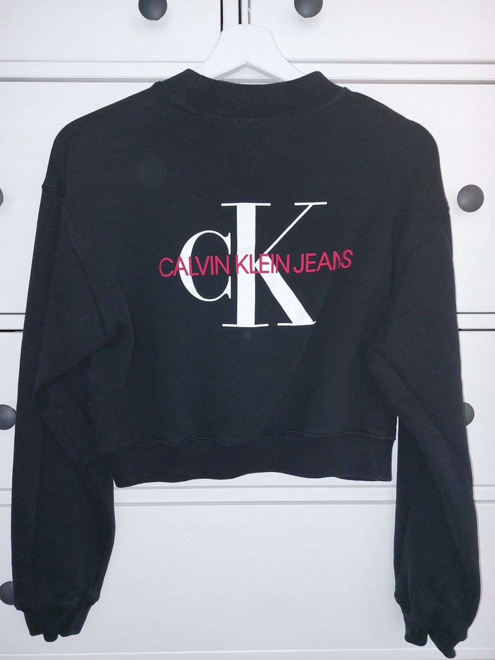 Calvin Klein Maglioni & Felpe: Pullover / Sweater Calvin Klein Rückenaufdruck – Usato da Titterten venduto da fra_v27g 1