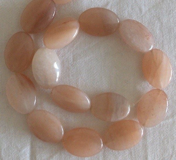Pietre preziose: Aventurin, oval 25x20x8mm, Strang – Nuovo e nell'imballaggio originale da Rümlang venduto da 21f