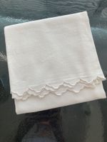 Baumwolle Tuch mit Stickerei, 75 x 75 cm