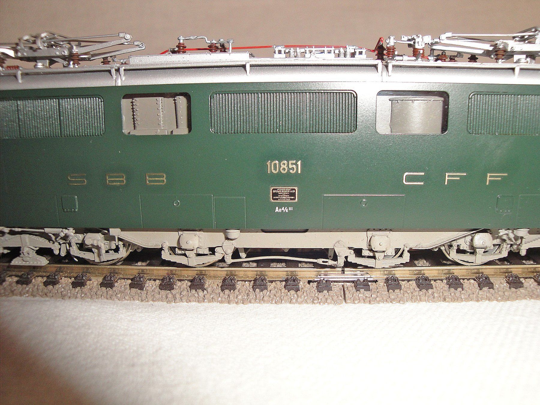 Lemaco Modellini di ferrovie: Lemaco SBB-Dreisystemlok Ae 4/6 III 10851 – Nuovo e nell'imballaggio originale da Wolfwil venduto da heinzs3575 4