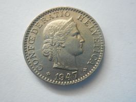 20 Rp. 1947 /   bei mehreren Steigerungen nur 1 x Porto