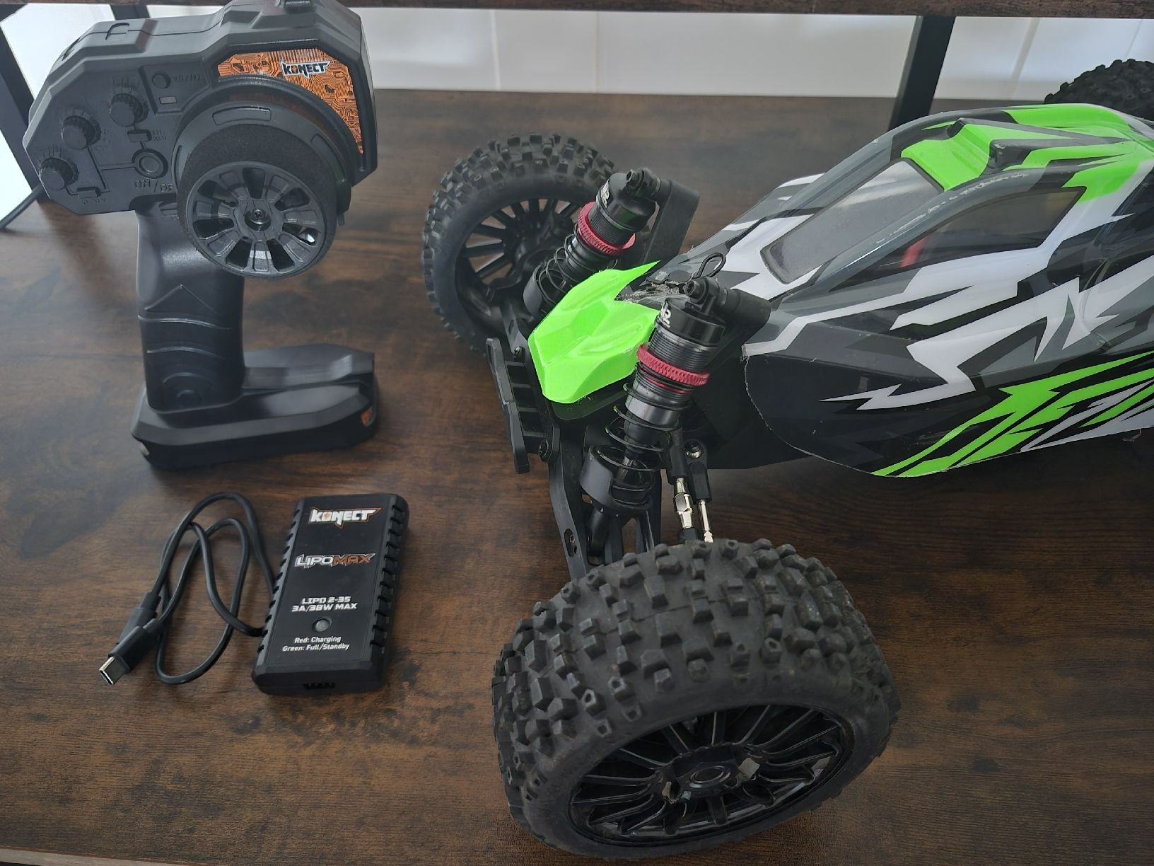RC Modellbau: Hobbytech Buggy Rogue 2.0 Grün RTR 1:8 – Gebraucht aus Dielsdorf von BARDARRU 1