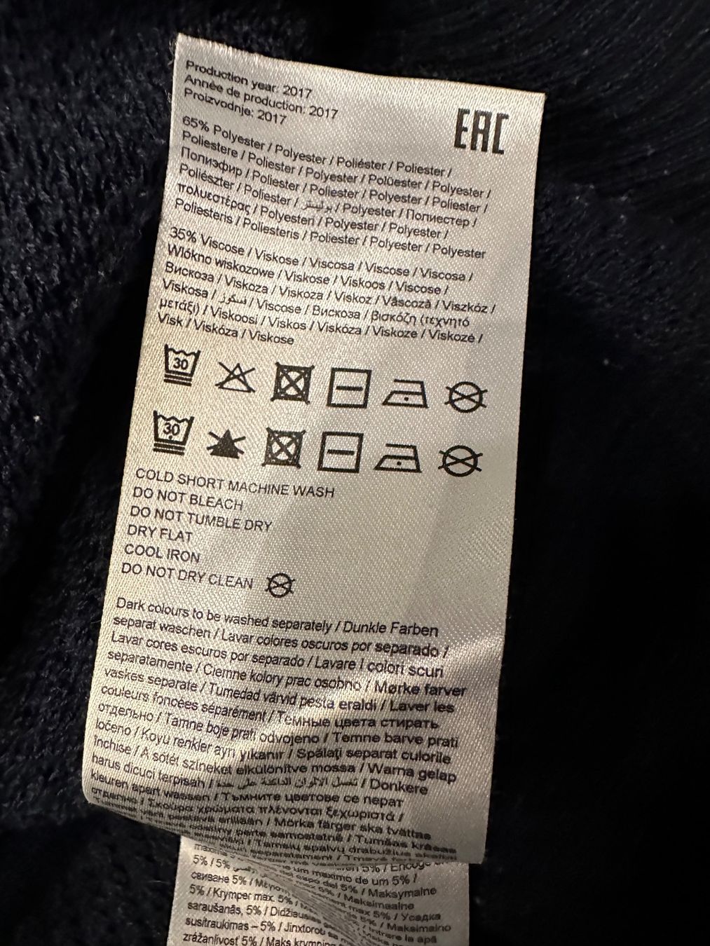 Maglioni & Felpe: VERO MODA, Pulli, dunkelblau, Gr. S – Usato da Brüttisellen venduto da Molemo 3