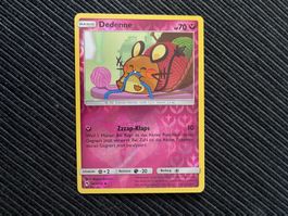 Pokemon Dedenne Reverse Holo Lost Thunder Near Mint