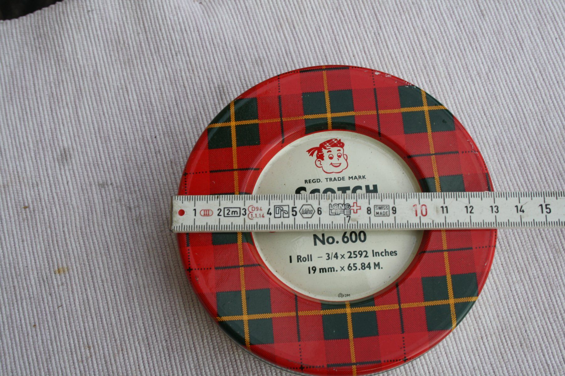 Dosen: ALTE SCOTCH BAND BLECH - DOSE – Gebraucht aus Wauwil von Pneuedy 3