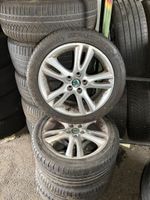 Skoda Alufelgen mit Sommerreifen gebraucht