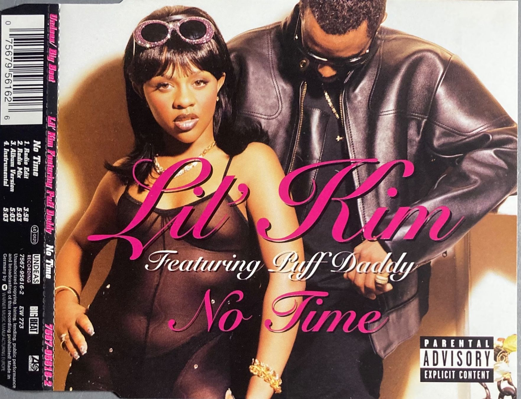 CDs: LIL' KIM FEATURING PUFF DADDY - NO TIME – Gebraucht aus Poliez-Pittet von Newtown-Records
