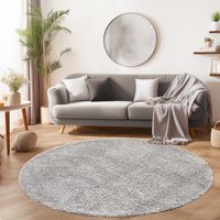 Flauschiger Shaggy Teppich Rund 200 cm - div. Farben 🔝 neu!