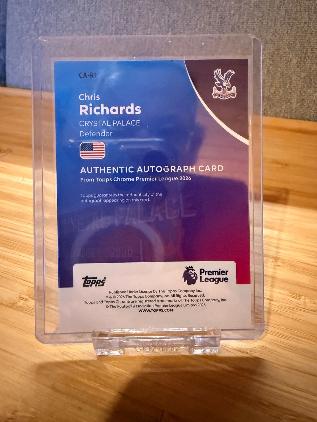 Topps Carte collezionabili: Topps Chrome PL 25/26 - Chris Richards - numbered Auto /75 – Nuovo (secondo la descrizione) da Cheyres venduto da KeK04 1