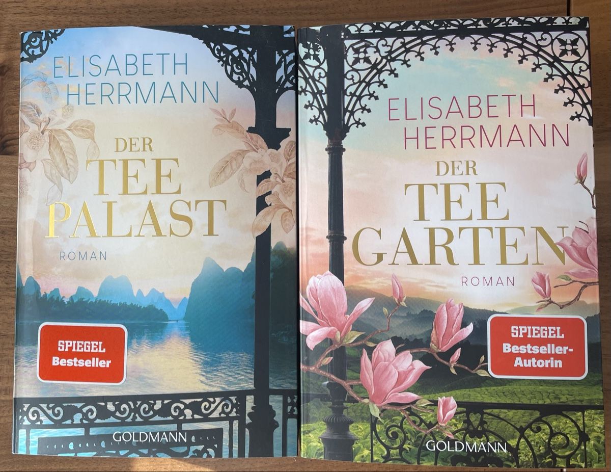 Libri: Elisabeth Herrmann - der Teepalast / der Teegarten – Usato da Wettingen venduto da elybis