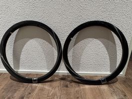 DUKE Felgenset 28" Baccara X 48 SLR2 UD-Carbon asymmetrisch