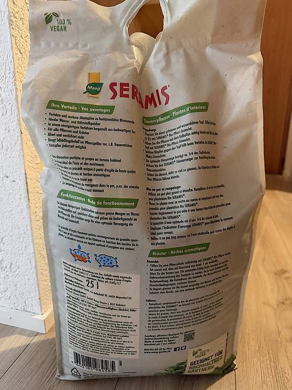 Plantes & graines: Seramis Pflanzengranulat Bio – Neuf avec emballage d'origine à Köniz par loud_8hhz 1