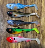 ABU GARCIA Beast Zander Shad 8cm 5er Set - Set #1