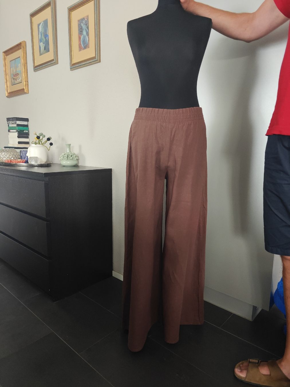 Pantalons: CALLIOPE trousers M/L brown new condition – D'occasion à Neuenkirch par awallace 4