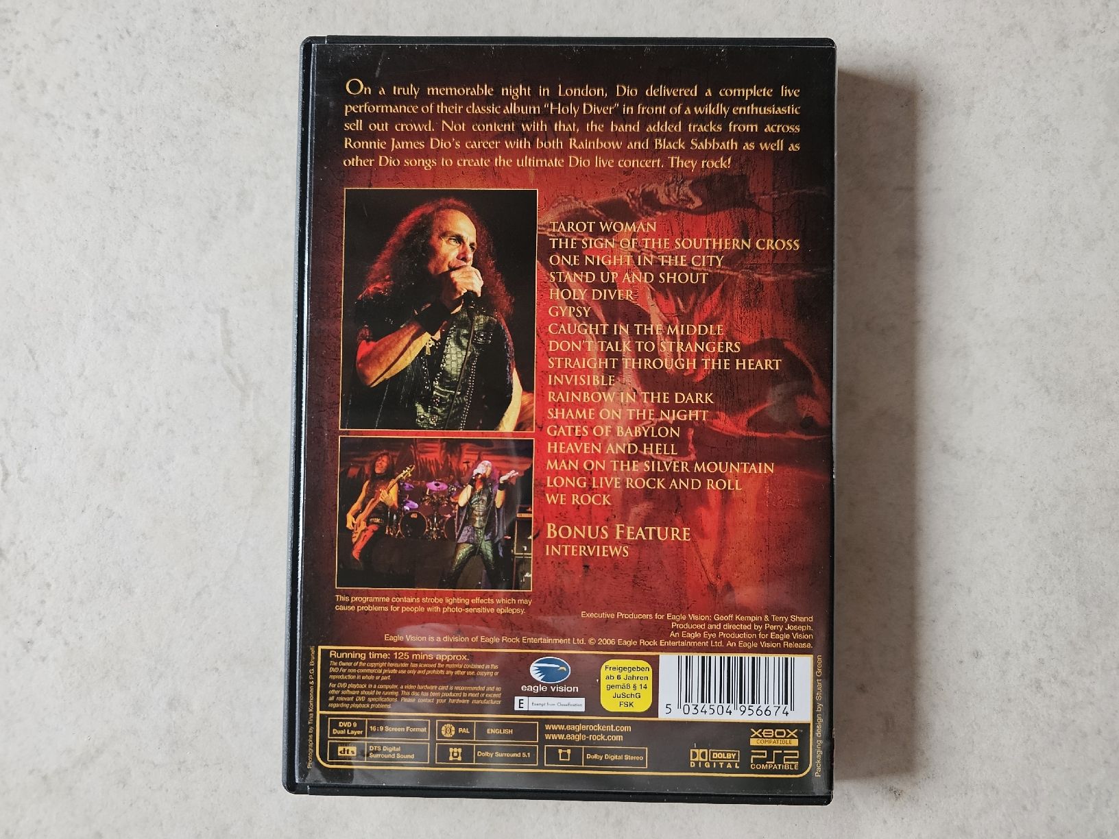 Alle DVDs: Dio  -  LIVE Holy Diver – Gebraucht aus Schneisingen von backstore24 1