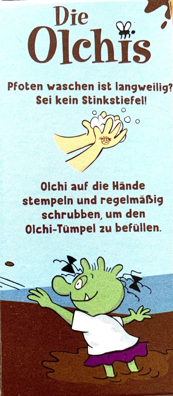Trodat Timbri: Hygiene Stempel Spass Mädchen – Nuovo e nell'imballaggio originale da Mauren venduto da rundumsfest 4