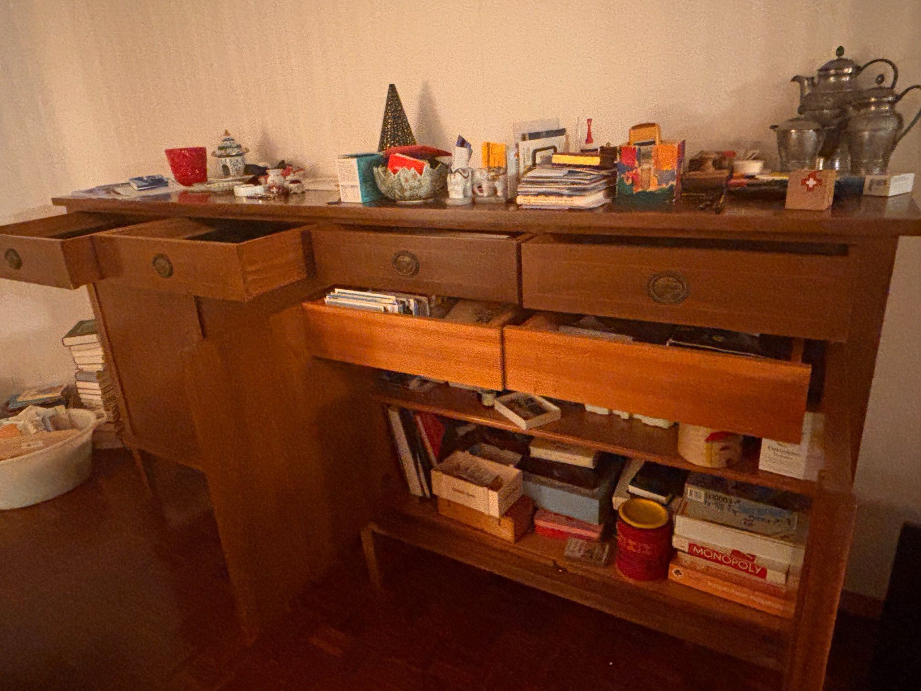 Credenze: Kirschbaum Buffet im Biedermeier Stil – Usato da Goldau venduto da Anmala 3