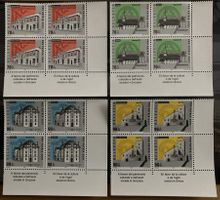 2001, PP Viererblock Serie postfrisch (**), unter Postpreis