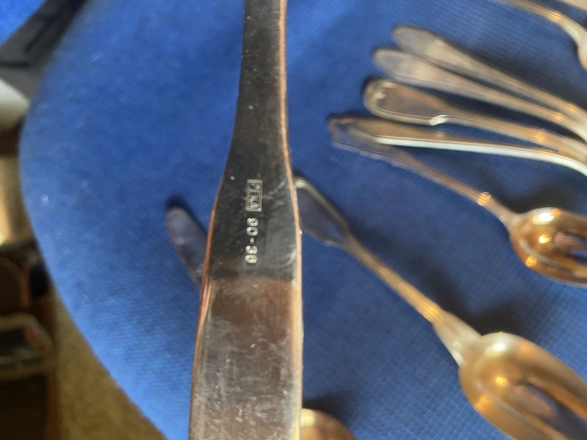 Set di posate: Silberbesteck  – Usato da Menzingen venduto da Edelmuni7 4