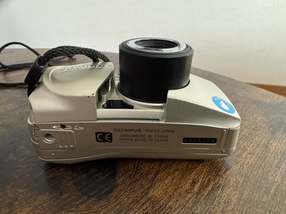 Olympus Fotocamera: Olympus mju zoom 115 kompaktkamera – Difettoso da Zunzgen venduto da milesdavis76 4